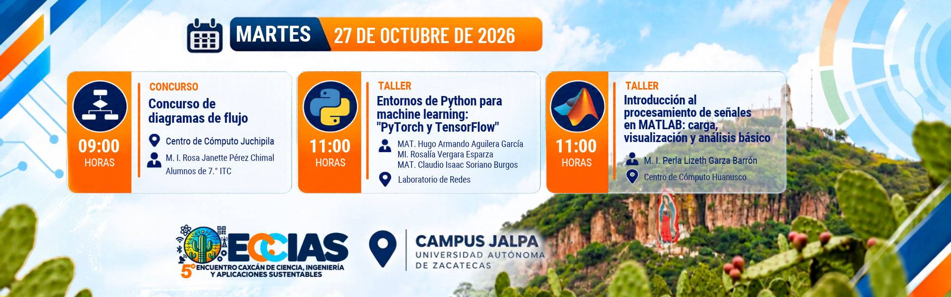ECCIAS - Encuentro Caxcan 2026 - CampusJalpa - Martes